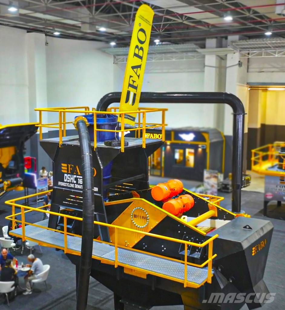 Fabo DSHC-1640 CRIBLE DE DÉSHYDRATATION ET HYDROCYCLONE Machacadoras