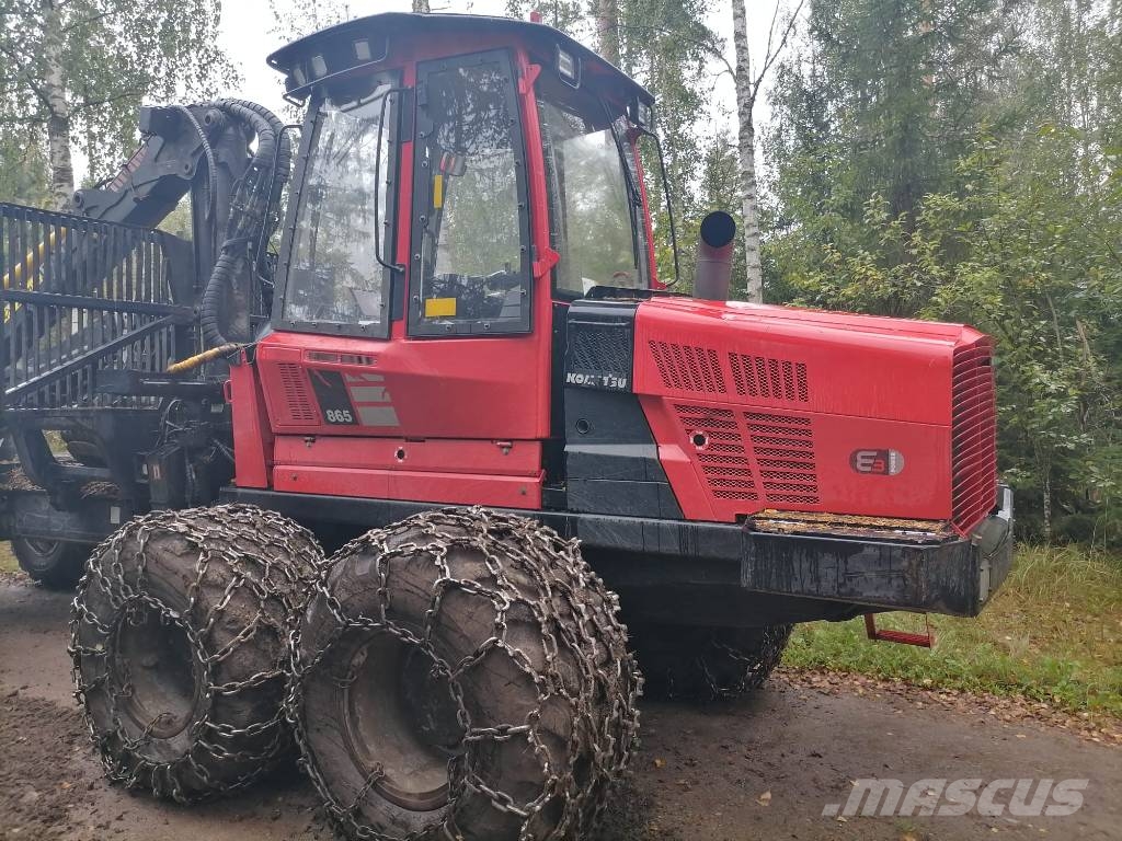 Komatsu 865 원목 포워더