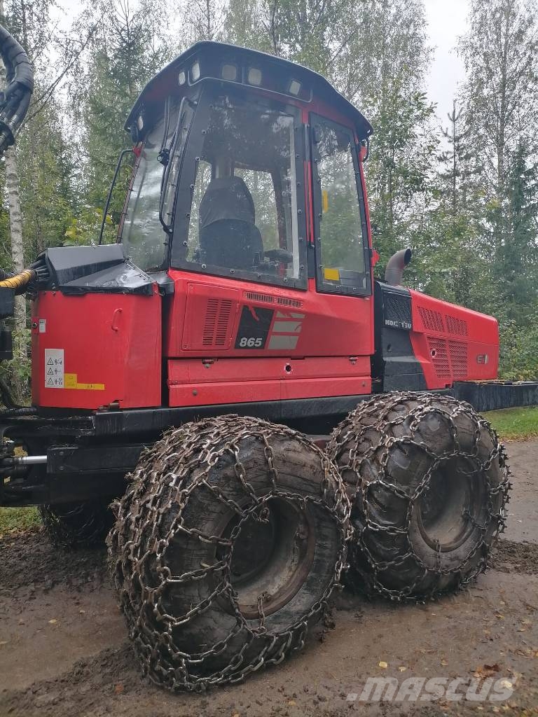 Komatsu 865 원목 포워더