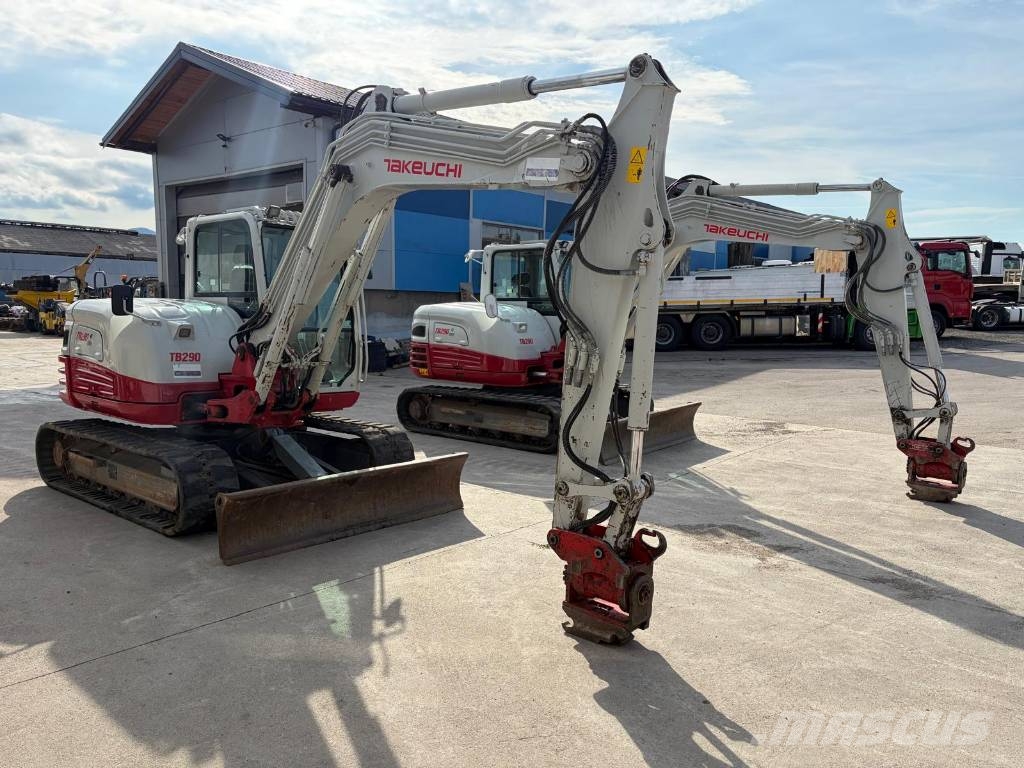 Takeuchi TB290 POWERTILT 3 ŽLICE Midi bagri 7t – 12t