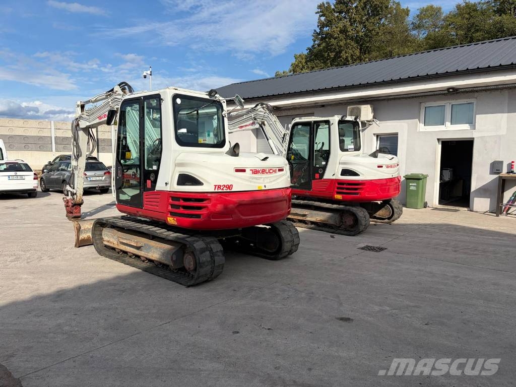 Takeuchi TB290 POWERTILT 3 ŽLICE Midi bagri 7t – 12t