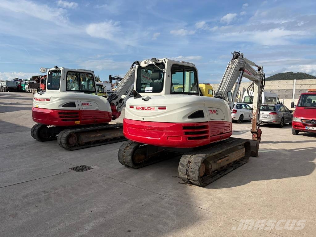 Takeuchi TB290 POWERTILT 3 ŽLICE Midi bagri 7t – 12t