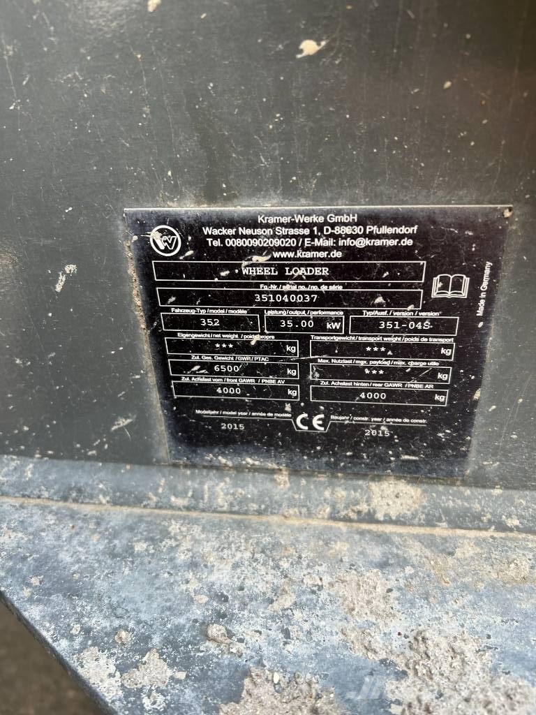 Kramer 8075 Φορτωτές με λάστιχα (Τροχοφόροι)
