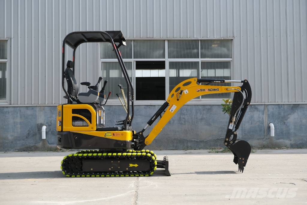 Shanding SD17E MINI EXCAVATOR حفارات زحافة