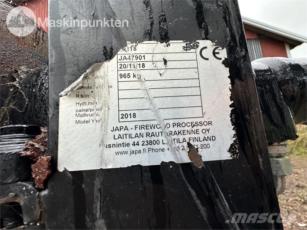 Japo 435 Koka šķēlēji, frēzes, šķeldotāji