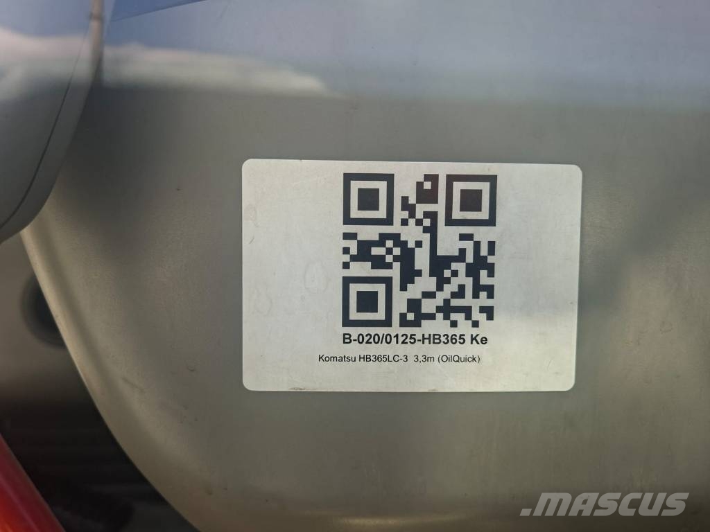 Komatsu HB 365 LC-3 Hybrid Rupsgraafmachines