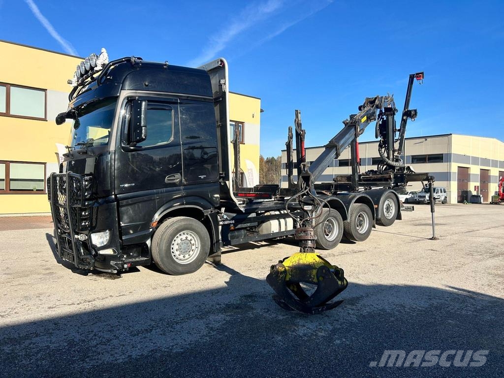 Mercedes-Benz AROCS 3763 8X4*4 EURO6 + LOFLIFT 125Z HiVision Puuautot