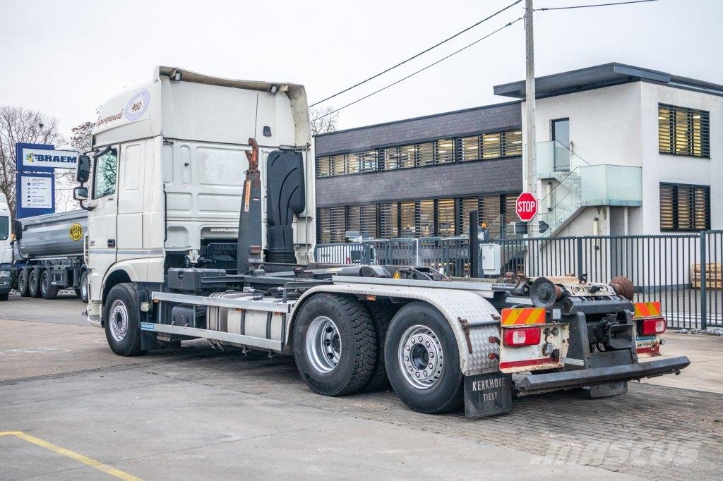 DAF XF 105.460 - AJK + intarder شاحنات الرافعات الخطافية