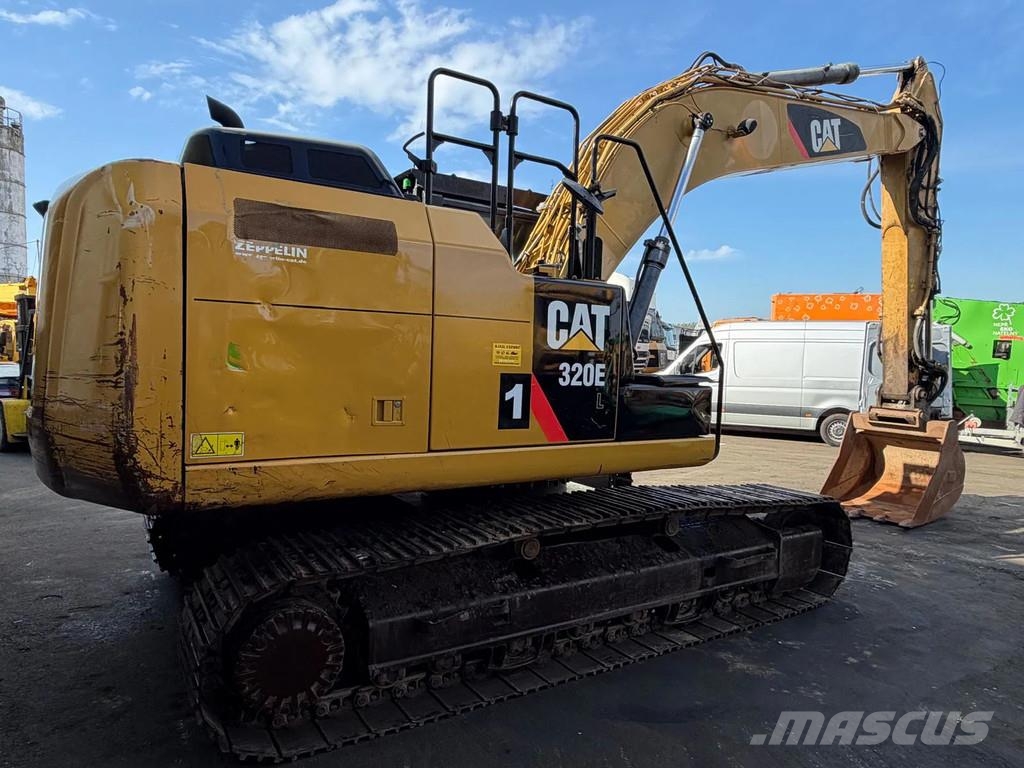 CAT 320E L Track Excavator - Rearview Camera - Hammer 履带挖掘机