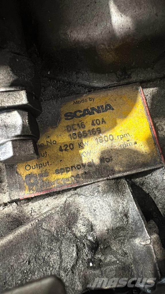 Scania 2× v8 scania motor dc16 2 stuks motoren Motoren
