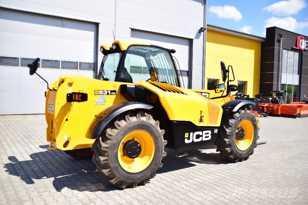 JCB 531-70 Turbo Joystick 110Hp Aircon Teleskoplæssere