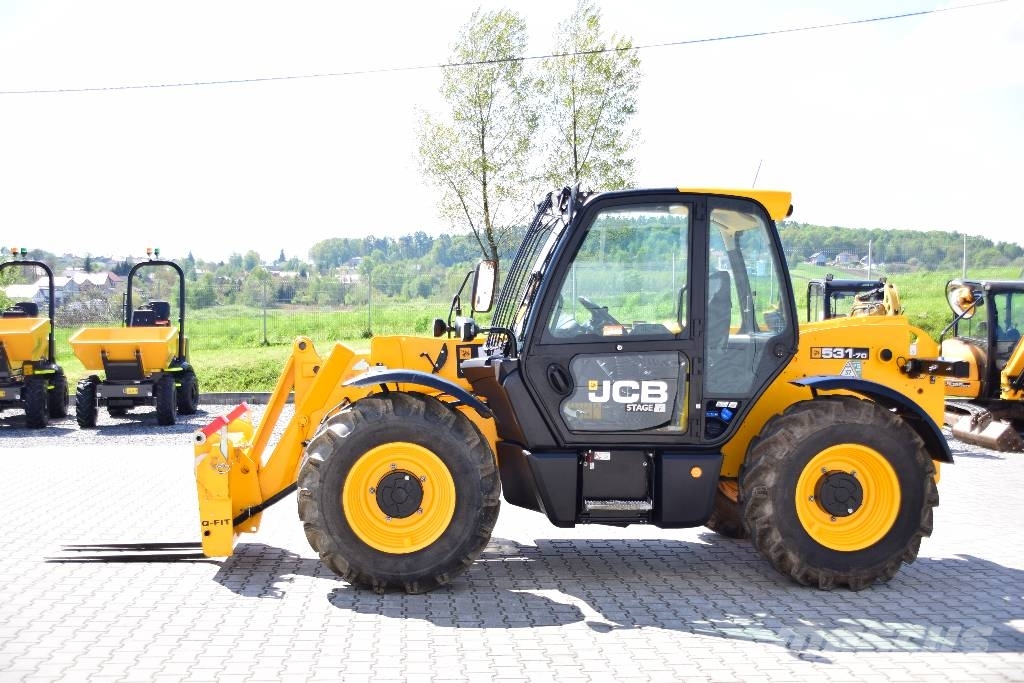 JCB 531-70 Turbo Joystick 110Hp Aircon Teleskoplæssere