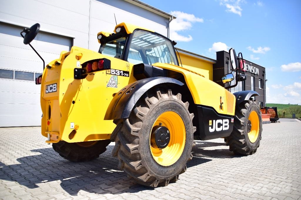JCB 531-70 Turbo Joystick 110Hp Aircon Teleskoplæssere