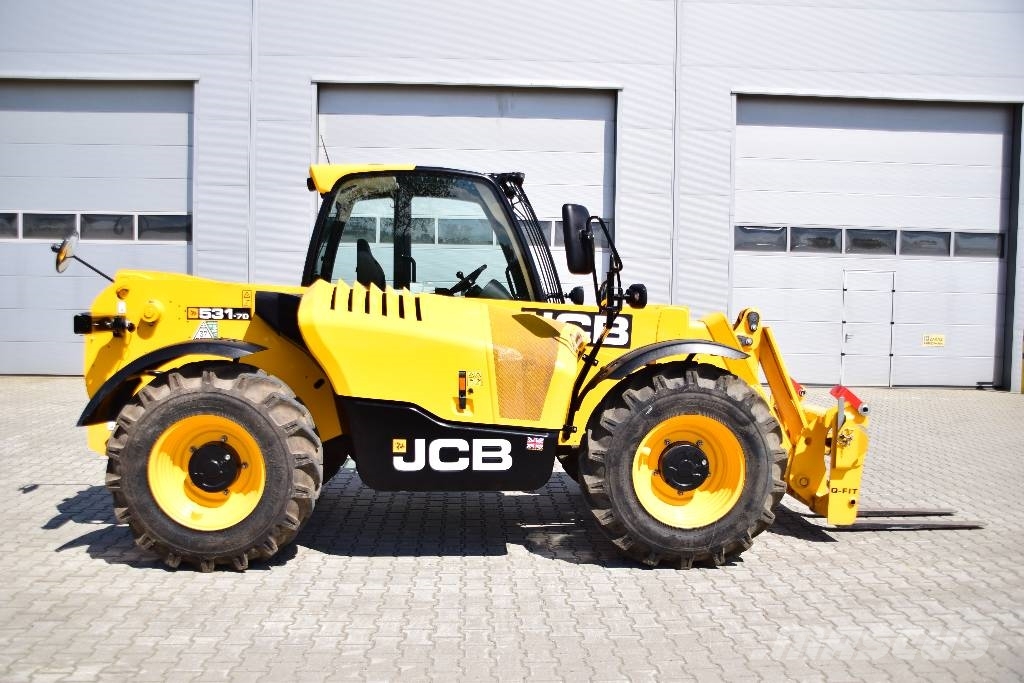 JCB 531-70 Turbo Joystick 110Hp Aircon Teleskoplæssere
