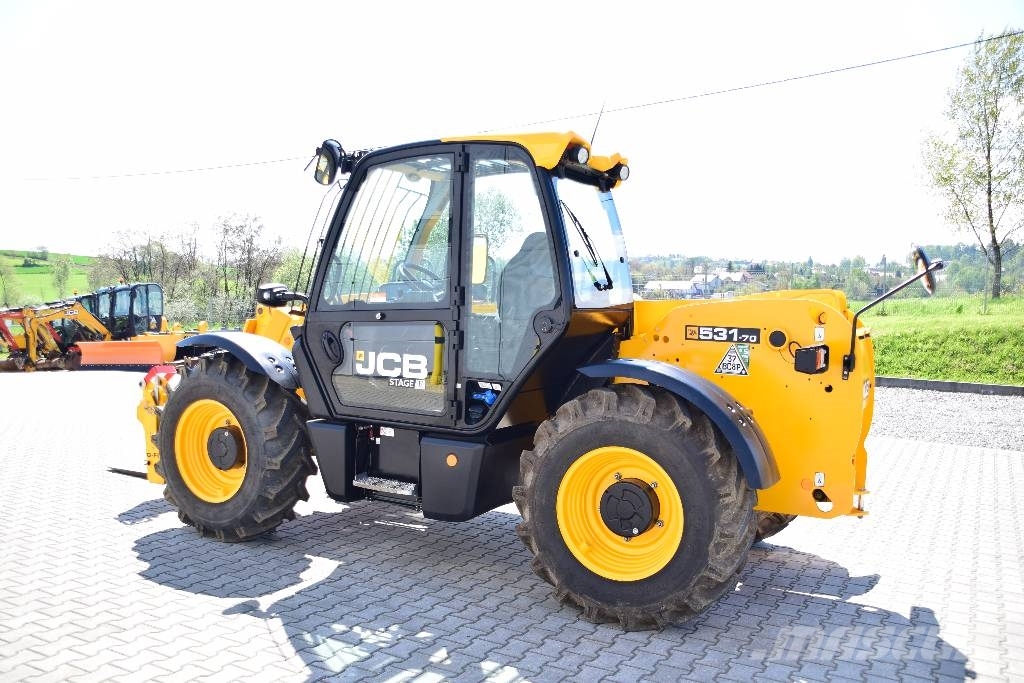 JCB 531-70 Turbo Joystick 110Hp Aircon Teleskoplæssere
