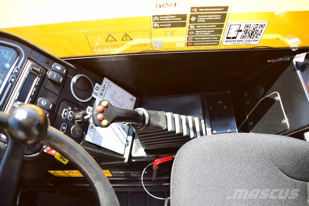 JCB 531-70 Turbo Joystick 110Hp Aircon Teleskoplæssere