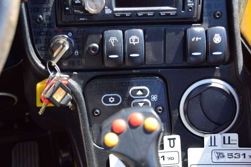 JCB 531-70 Turbo Joystick 110Hp Aircon Teleskoplæssere