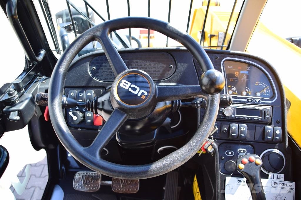 JCB 531-70 Turbo Joystick 110Hp Aircon Teleskoplæssere