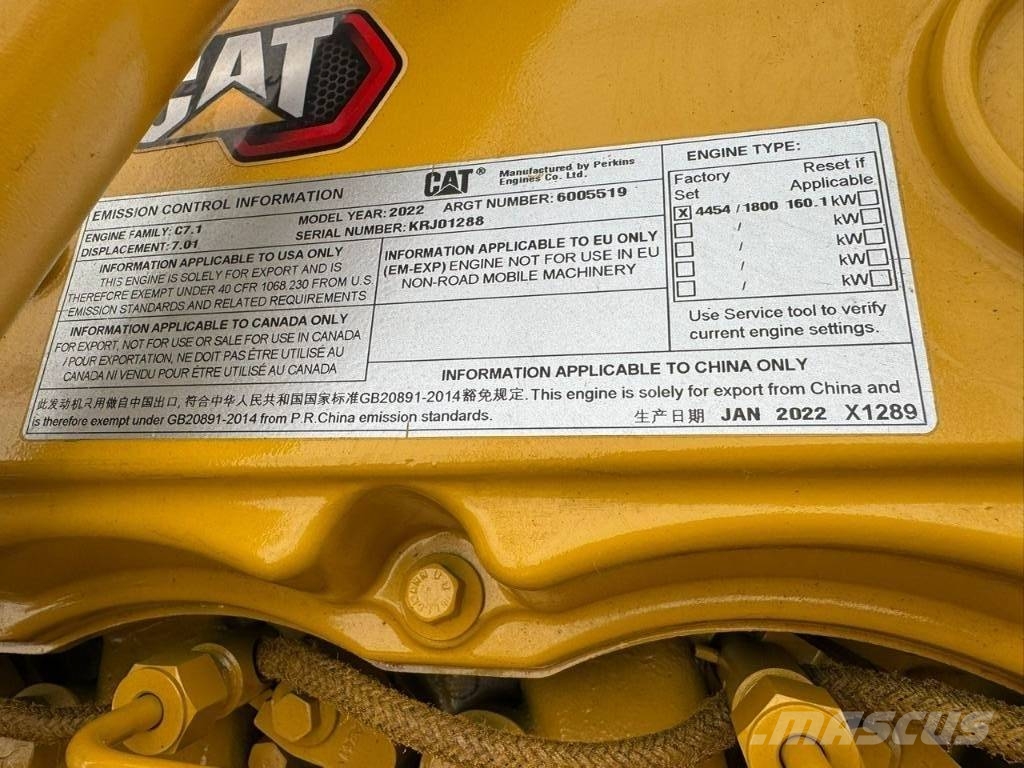 CAT C7.1 Varikliai