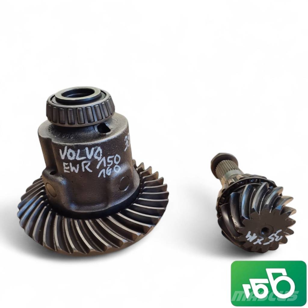 Volvo EWR 150 Attack shaft Crown wheel 35x14 Differentia Коробка передач