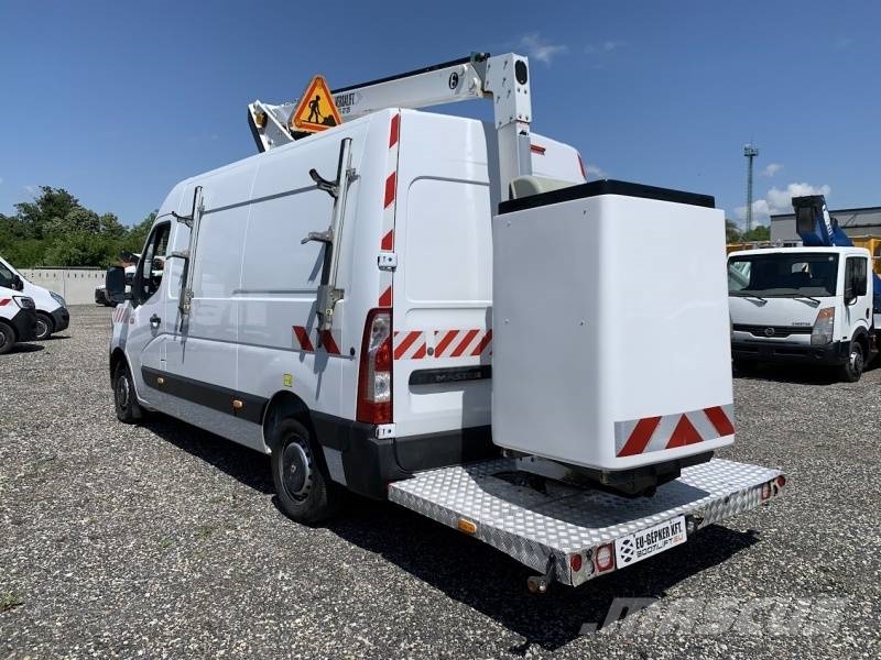 Renault Master Versalift ETL-32-125 - 12,5 m - 120kg Ant vilkikų montuojamos kėlimo platformos