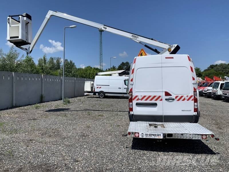 Renault Master Versalift ETL-32-125 - 12,5 m - 120kg Ant vilkikų montuojamos kėlimo platformos