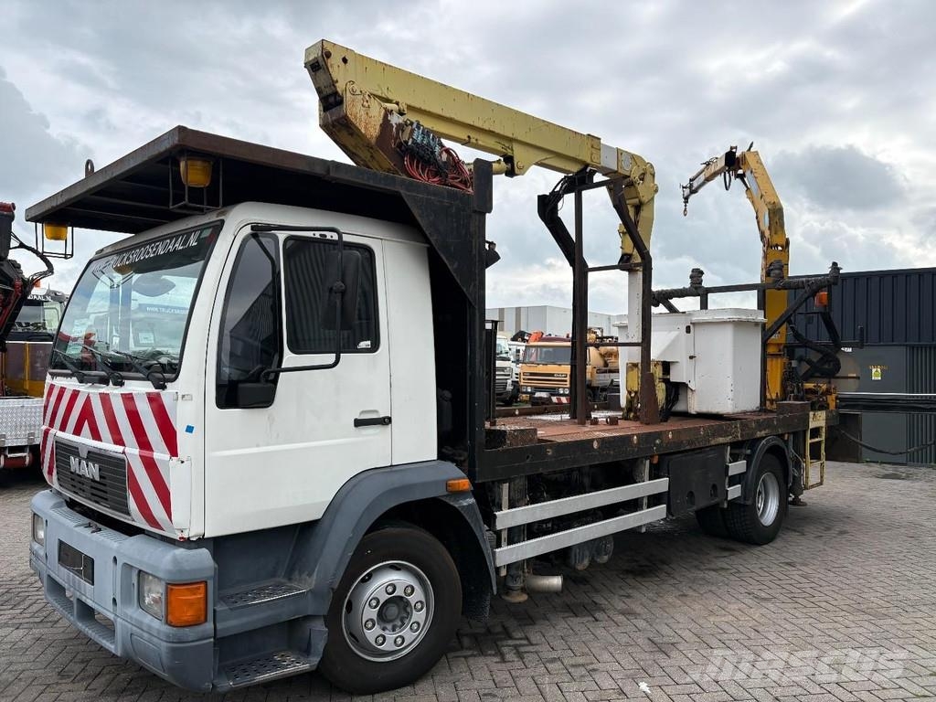 MAN 14.224 + EURO 2 + platform 11.5 meters + EFFER 95 Billyftar