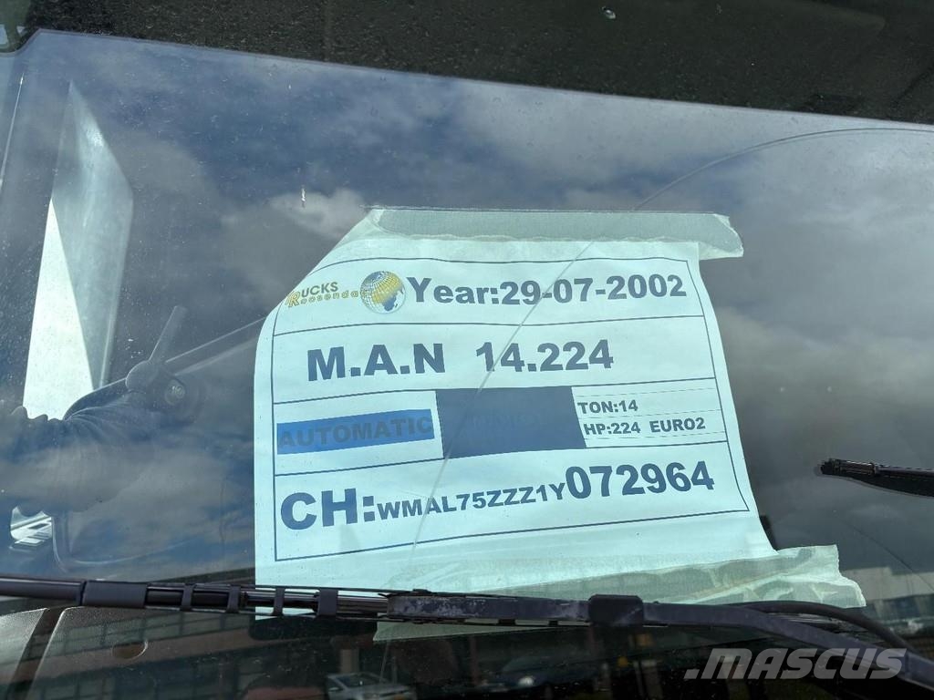 MAN 14.224 + EURO 2 + platform 11.5 meters + EFFER 95 Billyftar
