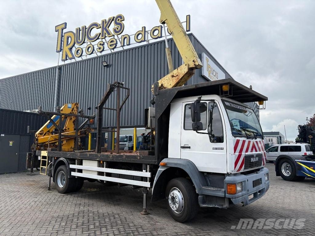 MAN 14.224 + EURO 2 + platform 11.5 meters + EFFER 95 Billyftar