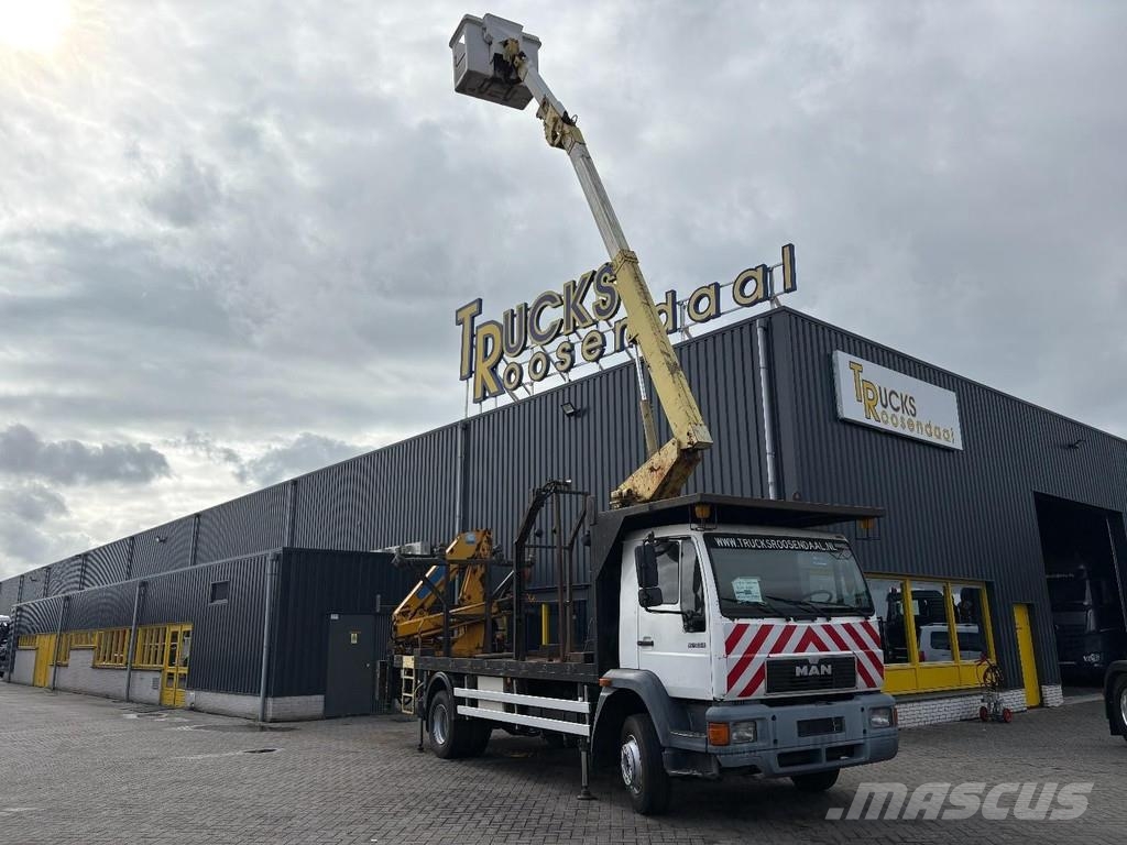 MAN 14.224 + EURO 2 + platform 11.5 meters + EFFER 95 Billyftar