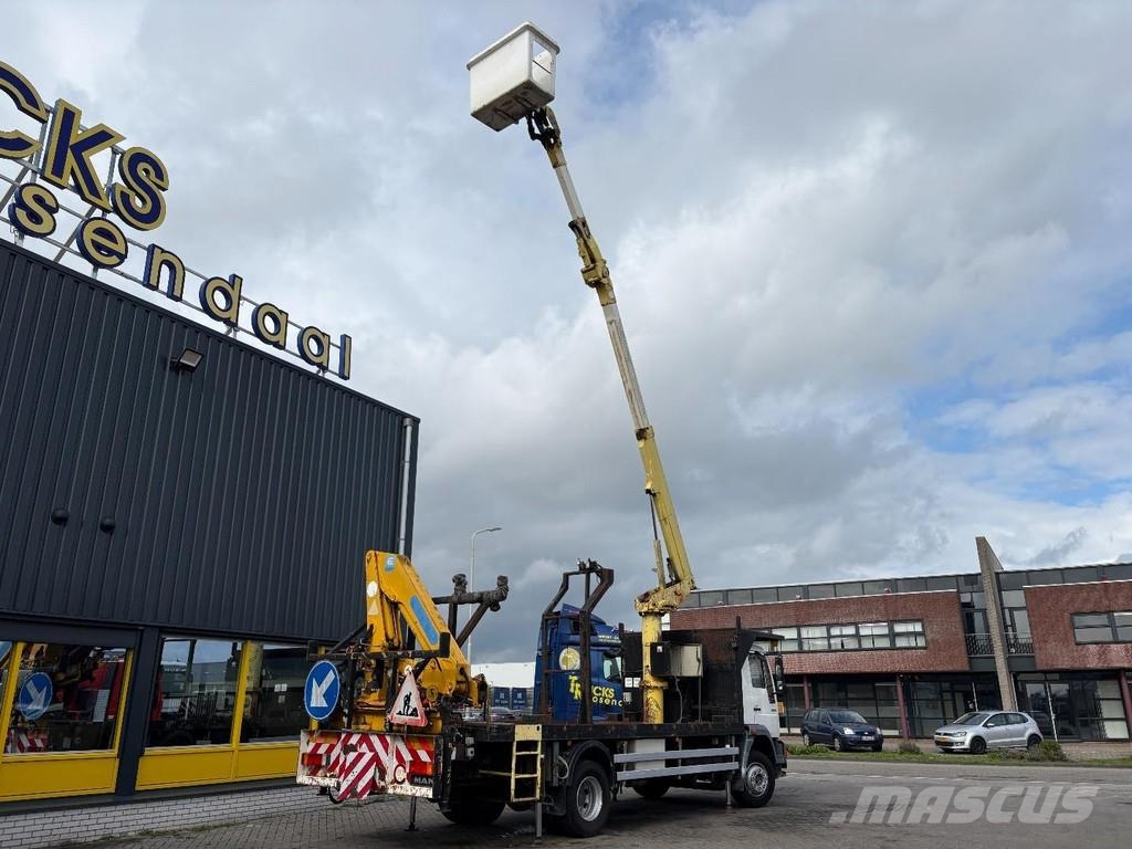 MAN 14.224 + EURO 2 + platform 11.5 meters + EFFER 95 Billyftar