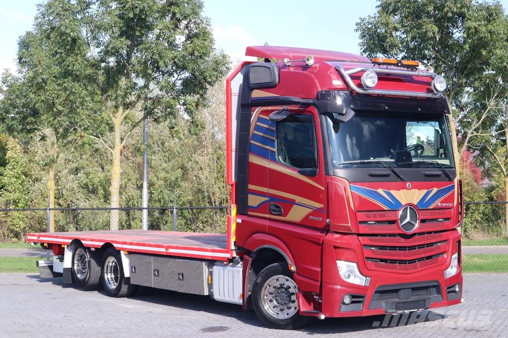 Mercedes-Benz Actros 2553 | 6X2 | RETARDER | 1M FLOOR HEIGHT | E Flakbilar