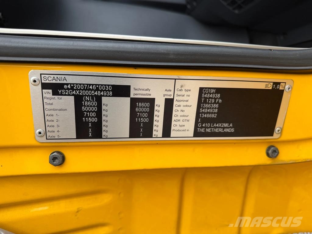 Scania G410 Euro 6 SCR Only - Full Spoiler - Alcoa - Smar Sattelzugmaschinen