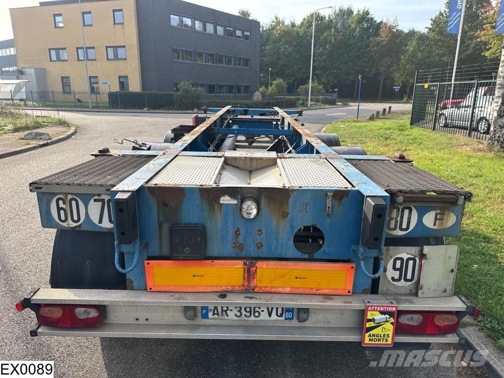 Trailor Container ADR, 20 ft Kontejnerske poluprikolice