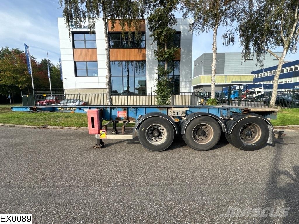 Trailor Container ADR, 20 ft Kontejnerske poluprikolice