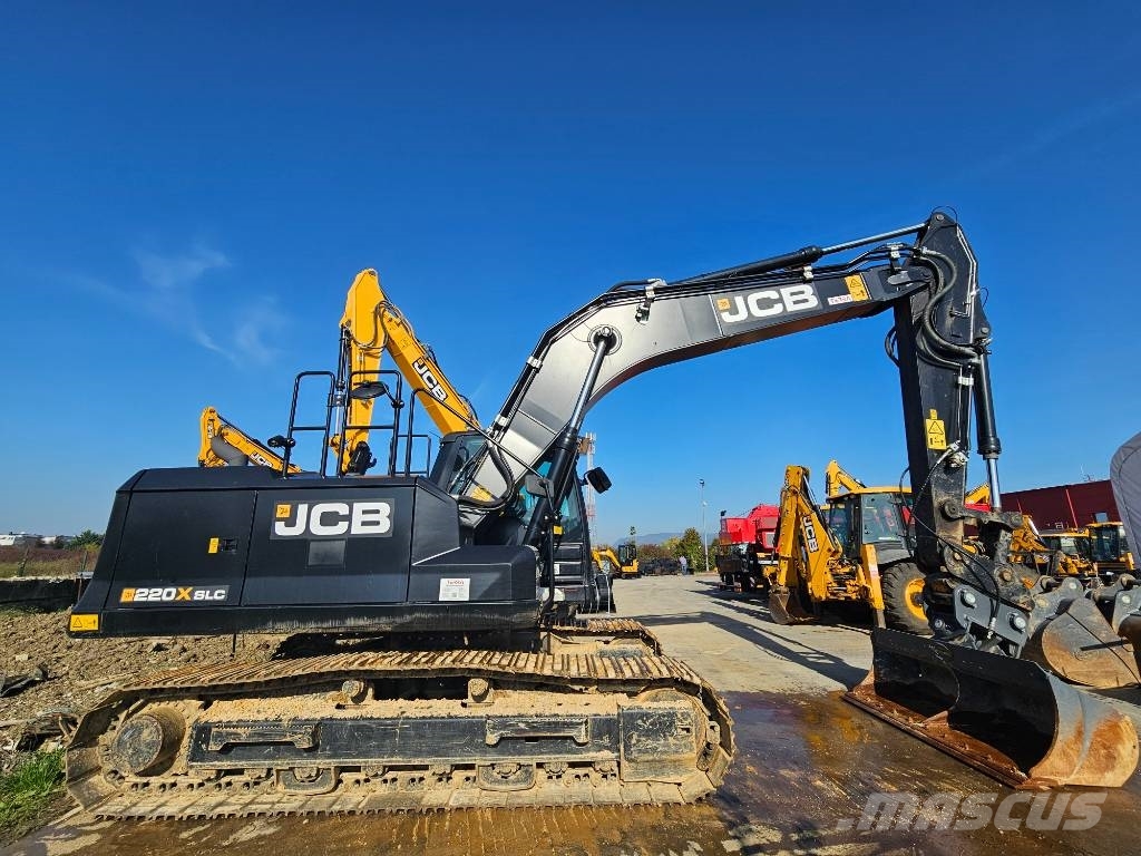 JCB 220 X C SV Black Edition + 2 buckets Excavadoras sobre orugas