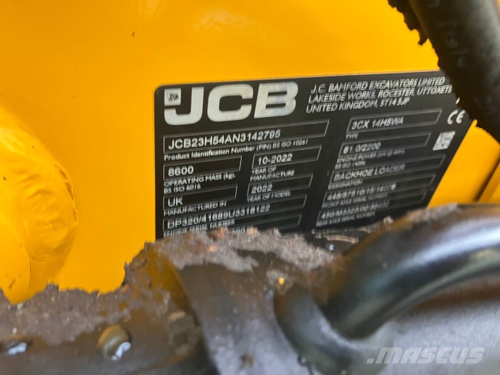 JCB 3 CX / full joystic Ekskavaatorlaadurid
