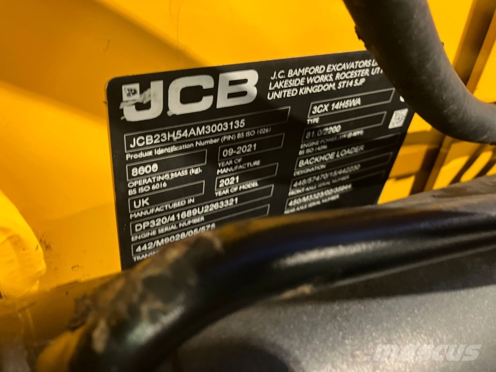 JCB 3 CX / full joystic Ekskavaatorlaadurid