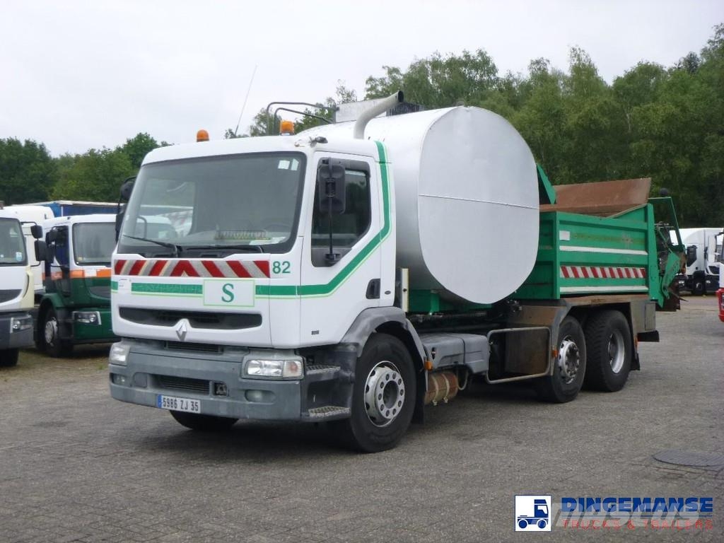 Renault Premium 340 6x2 Road repair bitumen tank 6 m3 / ti Tankwagen