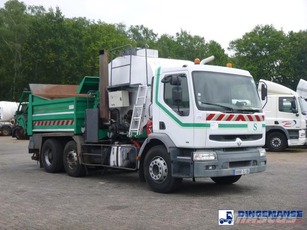 Renault Premium 340 6x2 Road repair bitumen tank 6 m3 / ti Tankwagen