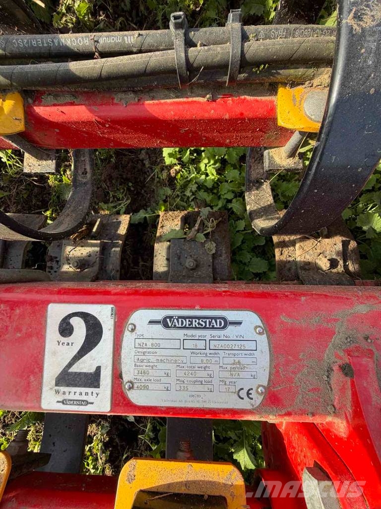 Väderstad NZA800 Grades