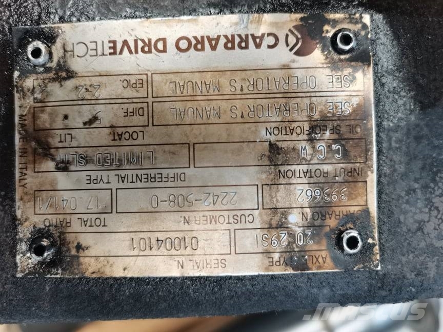 Steyr CVT 6195 {bottom rocker Carraro 12047 12048} Raamid