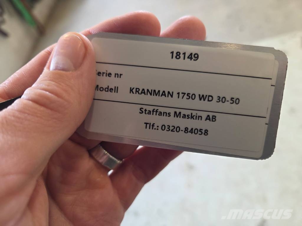 Kranman T 1750 Bosbouwaanhangers