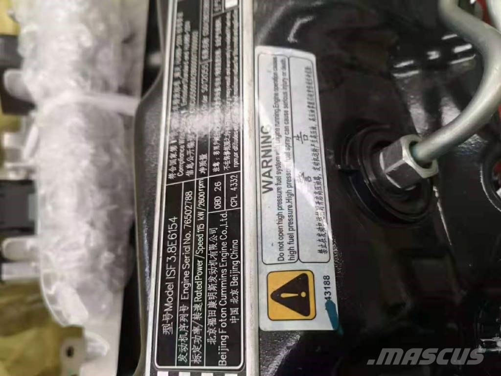 Cummins ISF3.8E6154 Motorer