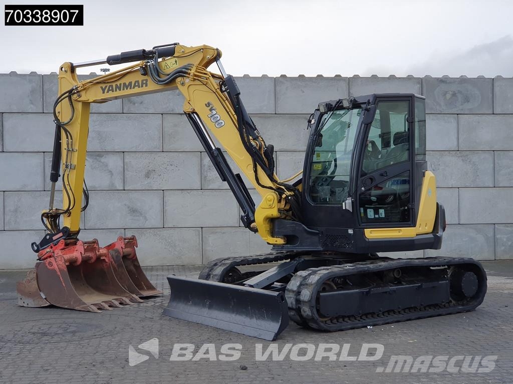 Yanmar SV100 A/C - 3 Buckets Mini bageri < 7t