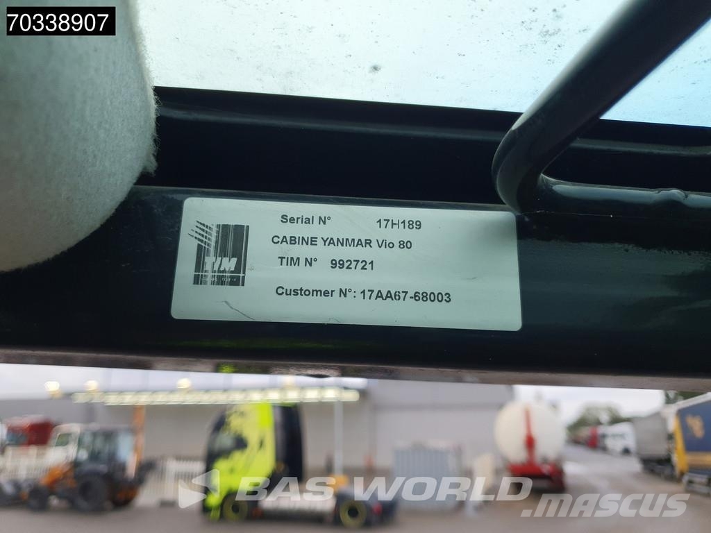 Yanmar SV100 A/C - 3 Buckets Mini bageri < 7t