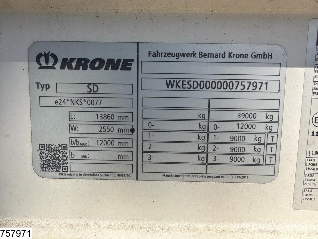 Krone Tautliner Curtainsiderauflieger
