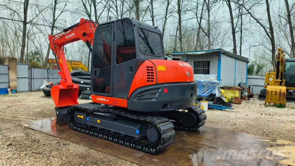 Kubota KX 080-4 小型挖土機/掘鑿機<7t(小型挖掘機)