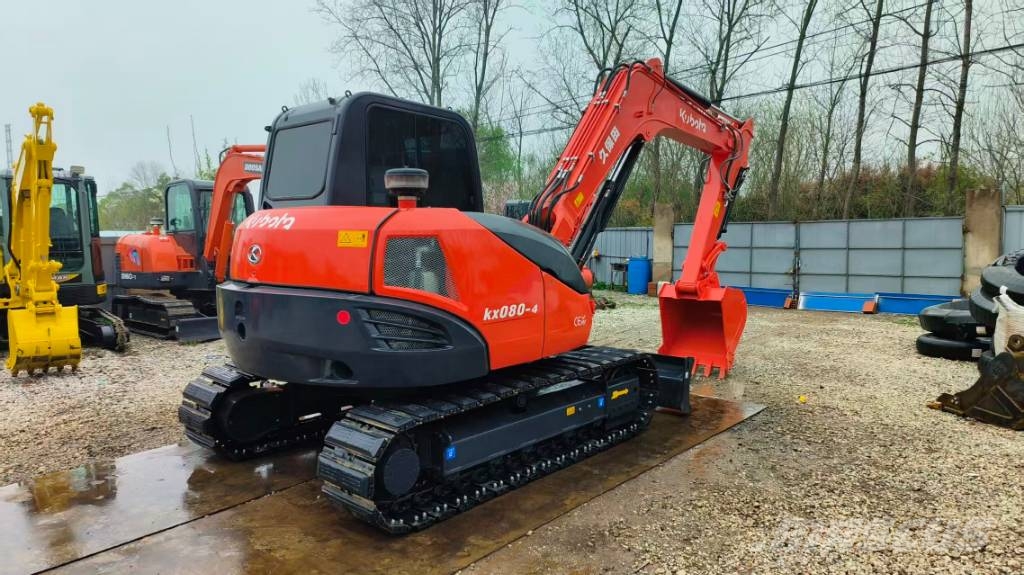 Kubota KX 080-4 小型挖土機/掘鑿機<7t(小型挖掘機)