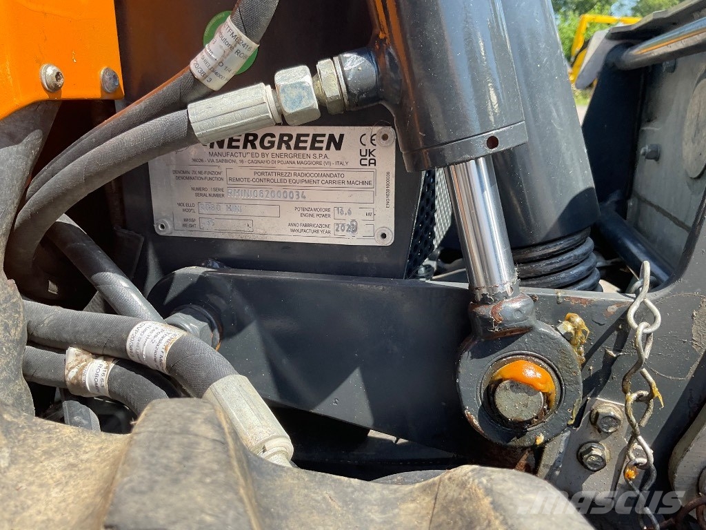 Energreen RoboMINI mit Head100 Komunalinė technika